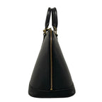 Louis Vuitton Handbag Epi Alma Noir Gold Leather — view 4