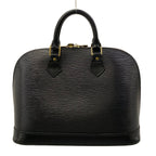 Louis Vuitton Handbag Epi Alma Noir Gold Leather — view 3