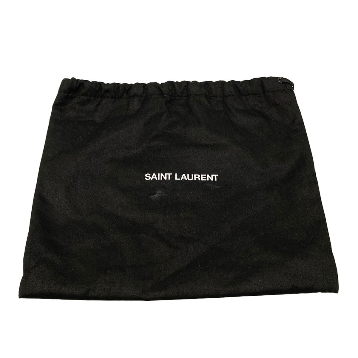 Saint Laurent Paris Shoulder Bag le Black Gold Leather — view 8
