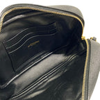Saint Laurent Paris Shoulder Bag le Black Gold Leather — view 7