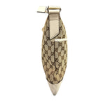 Gucci GG Canvas Shoulder Bag White — view 4