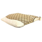 Gucci GG Canvas Shoulder Bag White — view 6