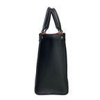 Louis Vuitton Tote Monogram Empreinte On The Go PM Black Beige Leather Cowhide — view 2