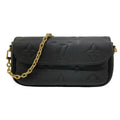 Louis Vuitton Wallet Monogram Empreinte on Chain Noir Leather Cowhide Shoulder