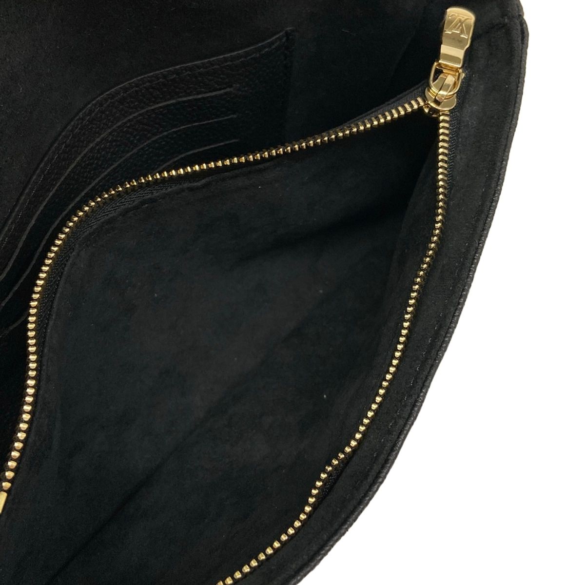 Louis Vuitton Wallet Monogram Empreinte on Chain Noir Leather Cowhide Shoulder — view 5