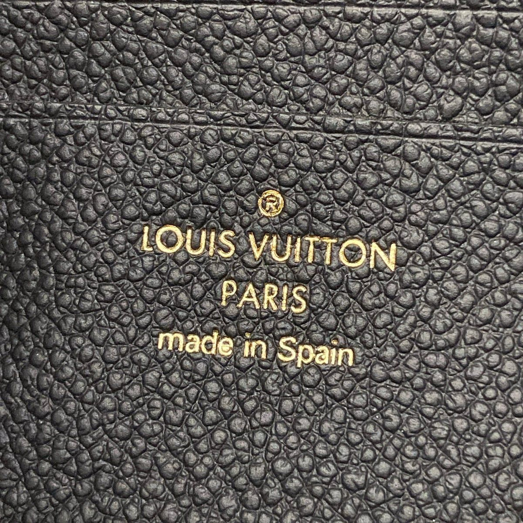 Louis Vuitton Wallet Monogram Empreinte on Chain Noir Leather Cowhide Shoulder — view 6