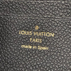 Louis Vuitton Wallet Monogram Empreinte on Chain Noir Leather Cowhide Shoulder — view 6