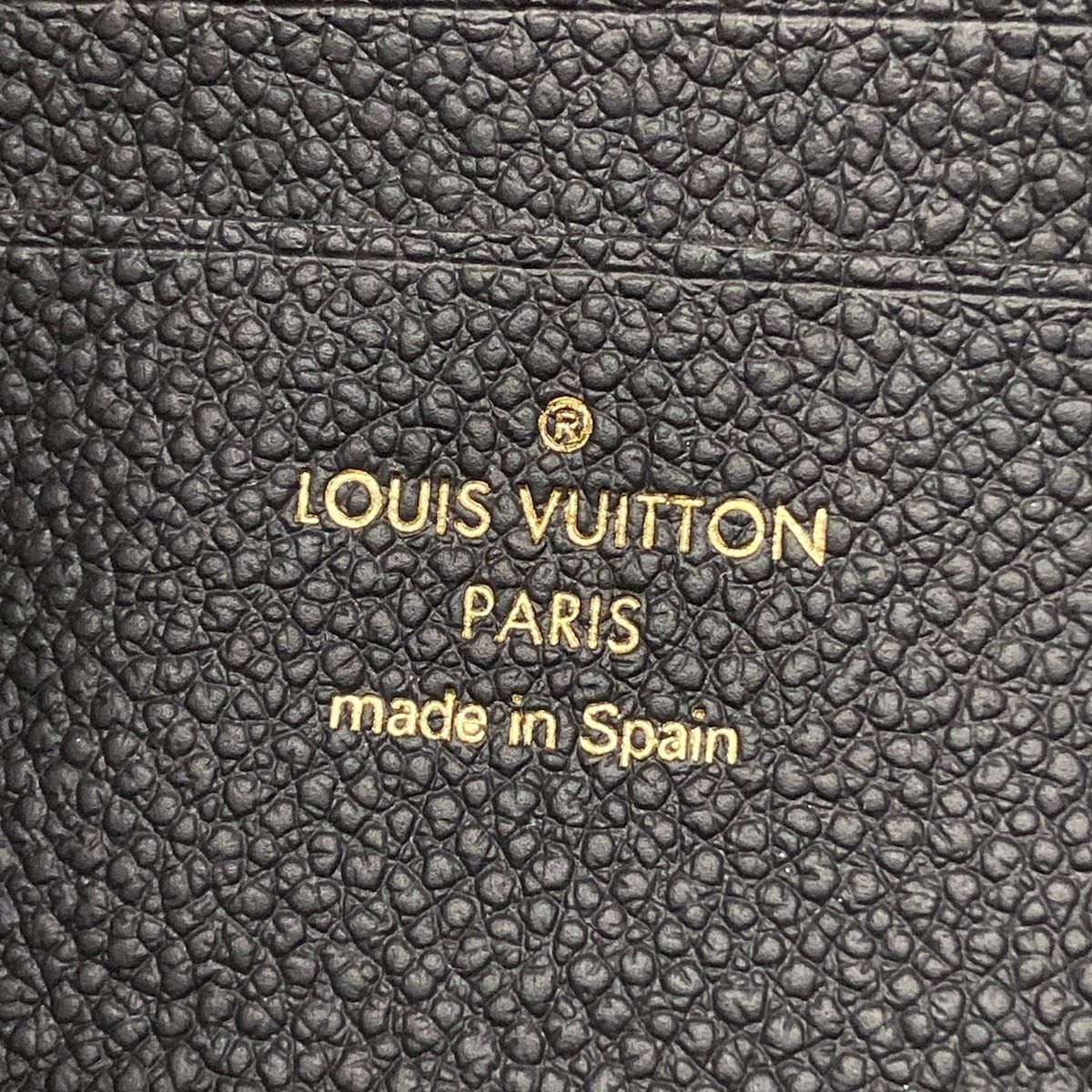 Louis Vuitton Wallet Monogram Empreinte on Chain Noir Leather Cowhide Shoulder — view 6