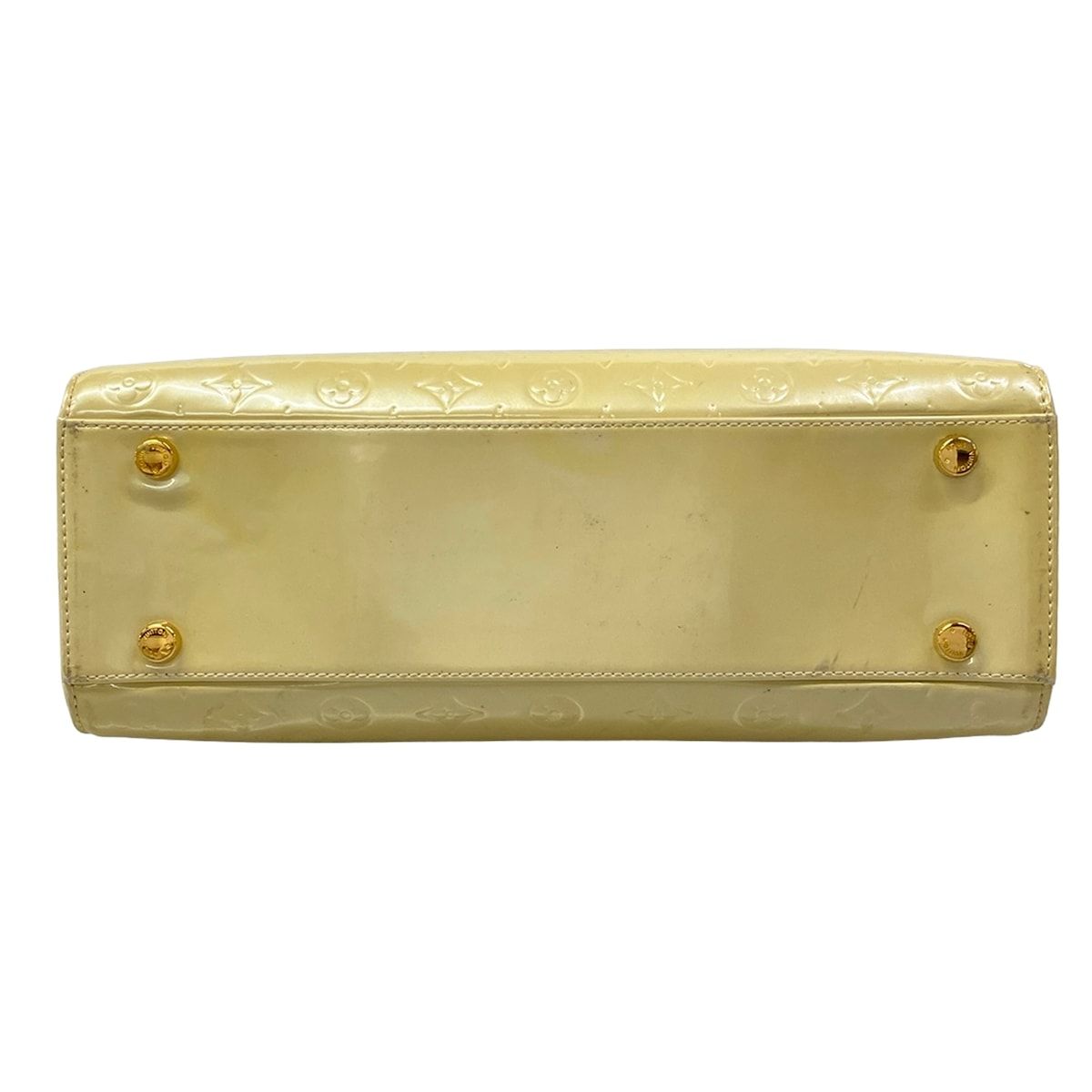 Louis Vuitton Handbag Monogram Vernis Blair GM Blanc Corail Leather — view 5