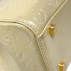 Louis Vuitton Handbag Monogram Vernis Blair GM Blanc Corail Leather — view 6