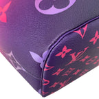 Louis Vuitton Tote Spring in the City Neverfull MM Midnight Fuchsia — view 6