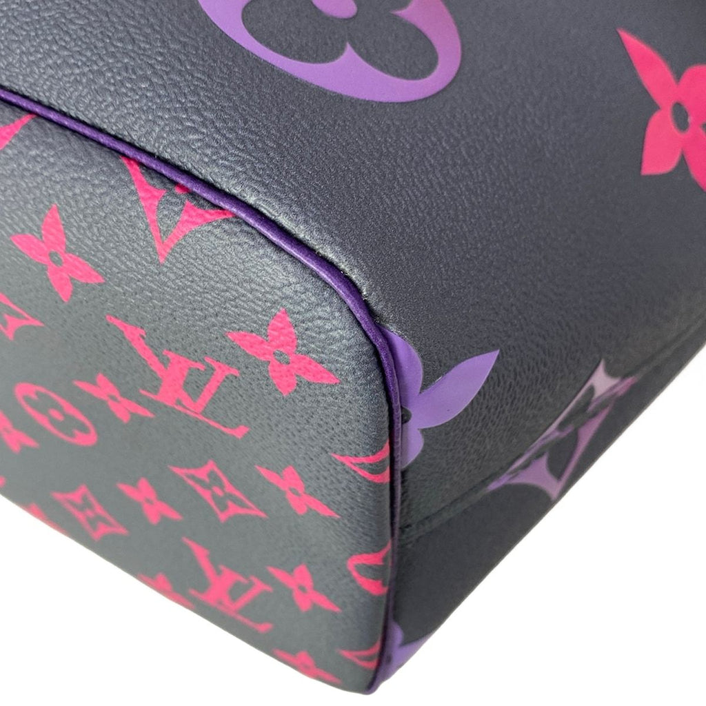 Louis Vuitton Tote Spring in the City Neverfull MM Midnight Fuchsia — view 7