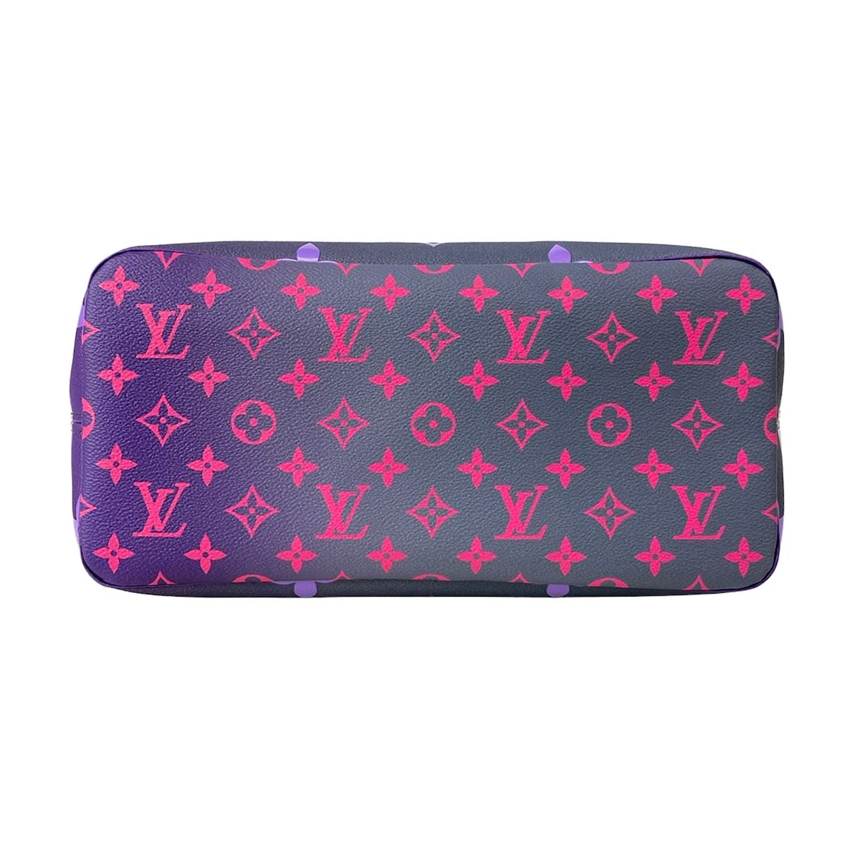 Louis Vuitton Tote Spring in the City Neverfull MM Midnight Fuchsia — view 5