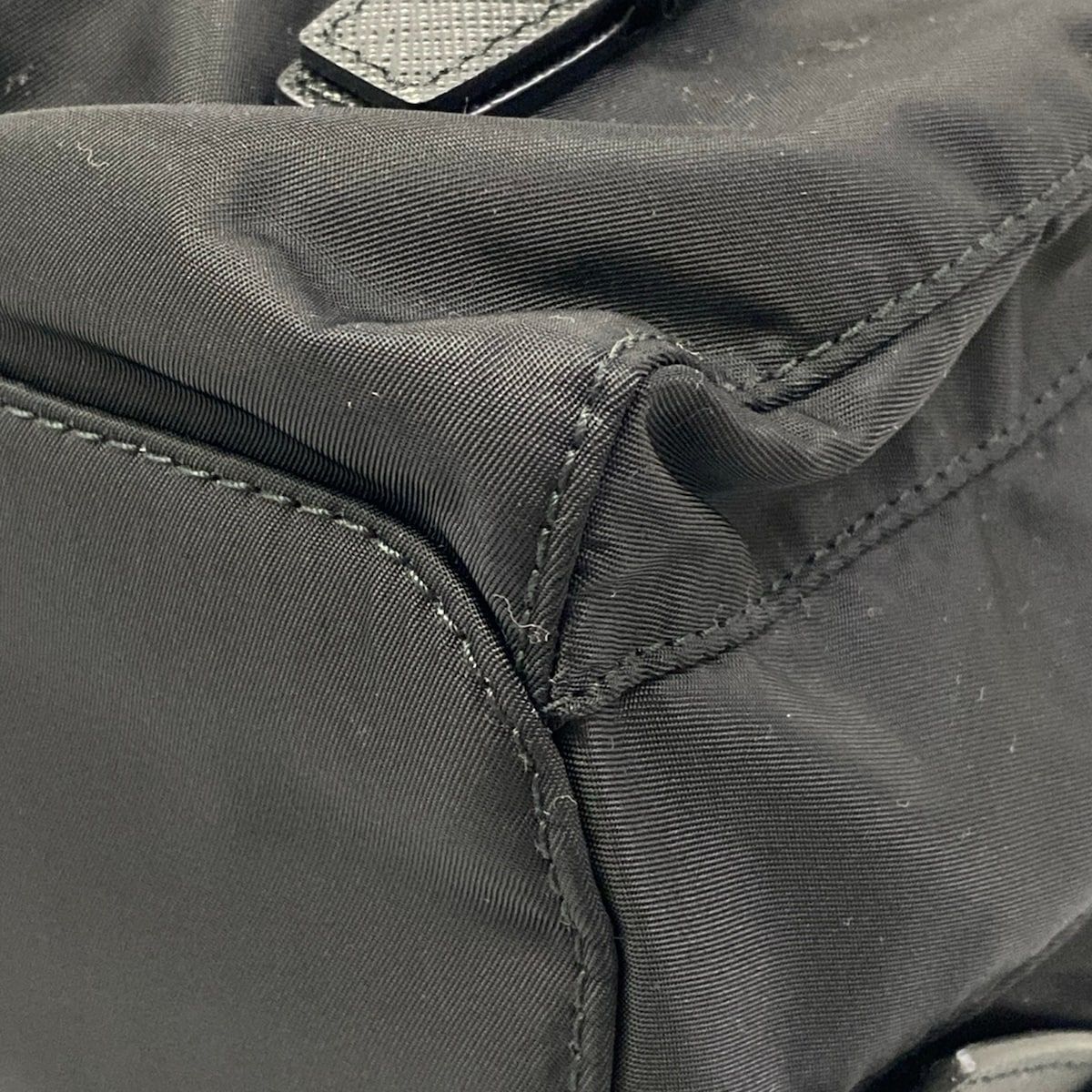 Prada Backpack Black Re Edition Leather — view 6