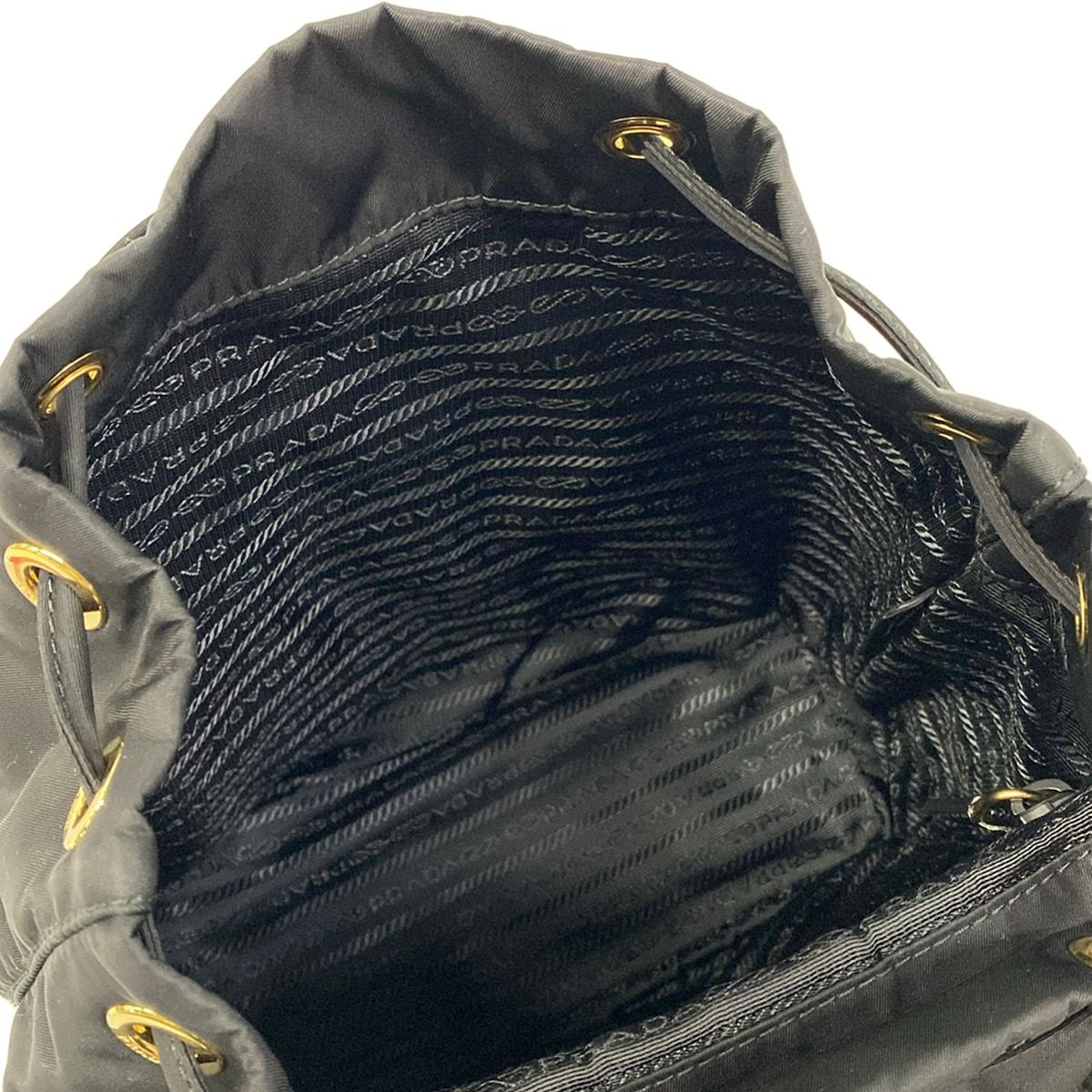 Prada Backpack Black Re Edition Leather — view 7