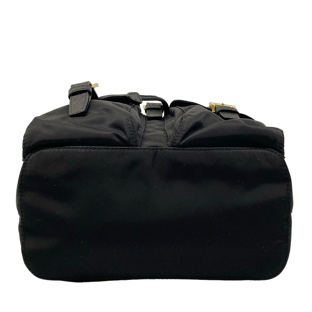 Prada Backpack Black Re Edition Leather — view 5