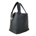 Hermes Handbag Picotin Lock PM Black Silver