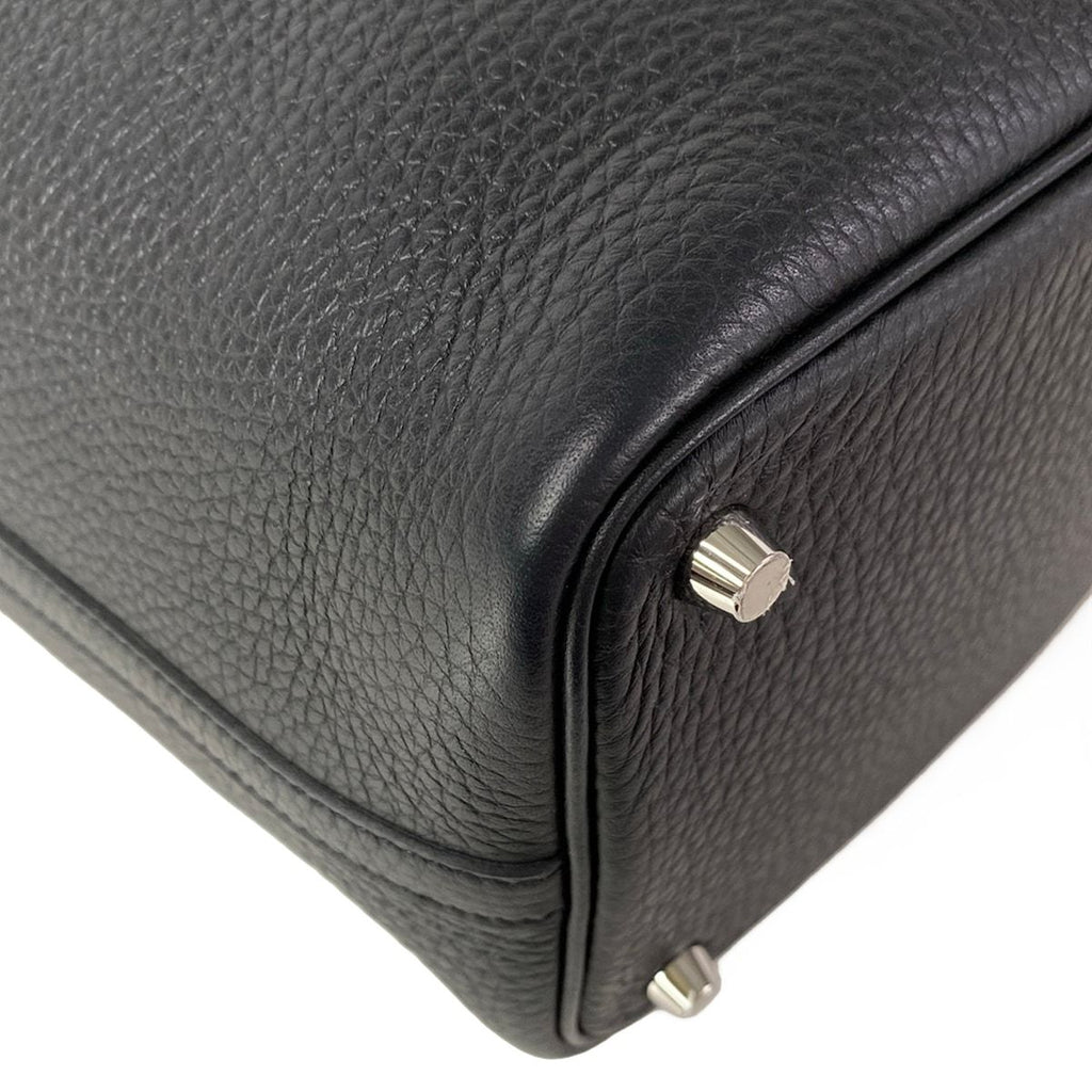 Hermes Handbag Picotin Lock PM Black Silver — view 6