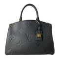 Louis Vuitton Handbag Monogram Empreinte Grand Palais MM Noir Leather Cowhide