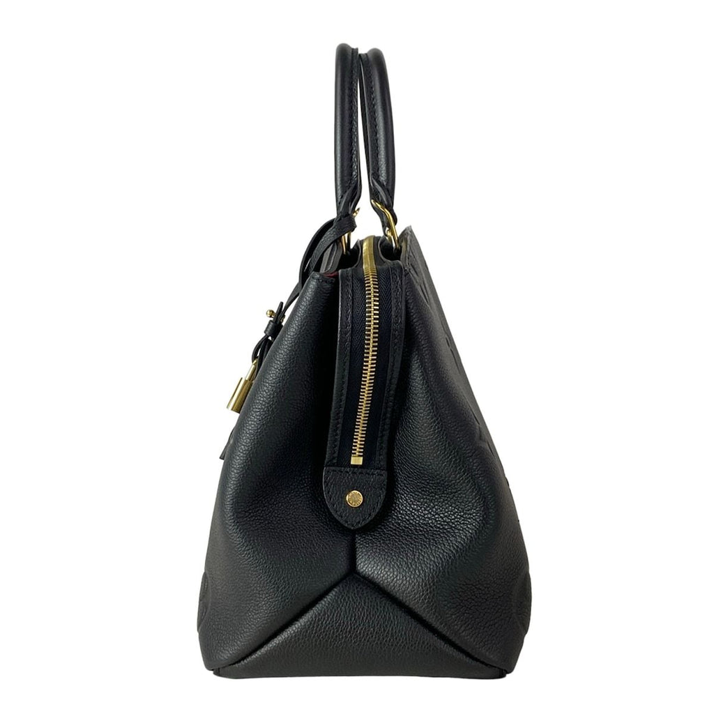 Louis Vuitton Handbag Monogram Empreinte Grand Palais MM Noir Leather Cowhide — view 4