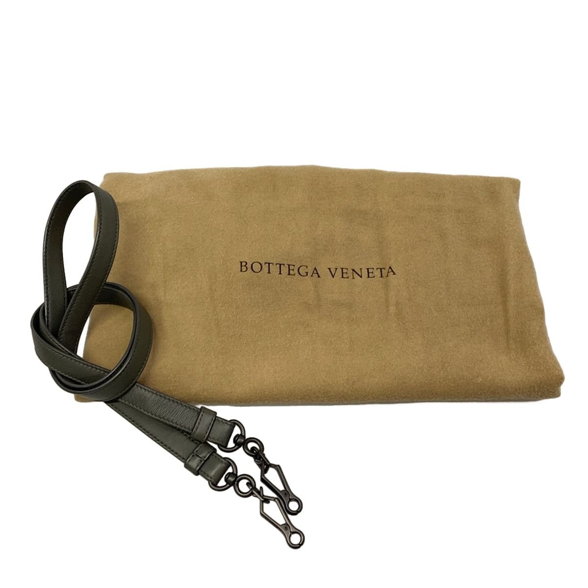 Bottega Veneta Handbag Intrecciato Gray Leather — view 8