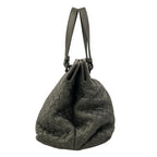 Bottega Veneta Handbag Intrecciato Gray Leather — view 2
