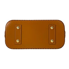 Louis Vuitton Handbag Maltage Alma BB Navy Blue Brown Leather — view 5