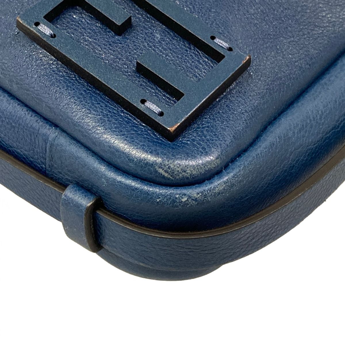 Fendi Shoulder Bag Simply Blue Leather — view 6