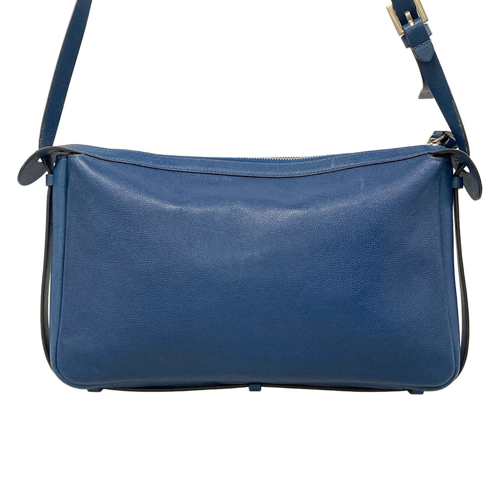 Fendi Shoulder Bag Simply Blue Leather — view 3