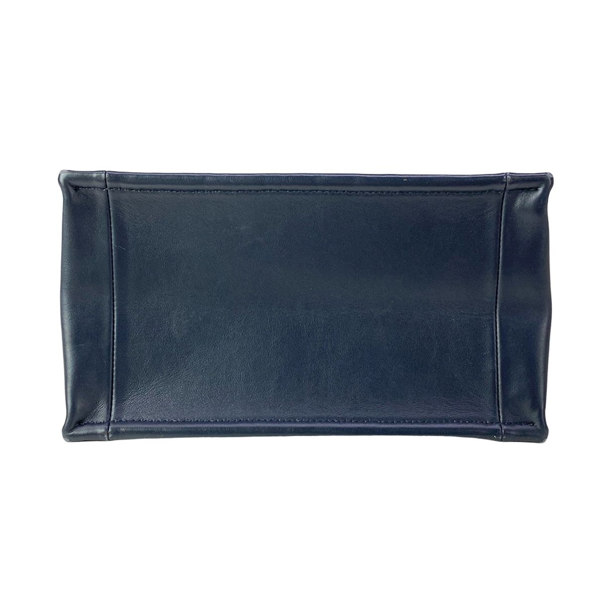 Dior Handbag Book Tote Small Navy Leather — view 5