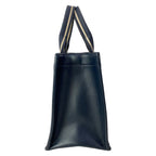 Dior Handbag Book Tote Small Navy Leather — view 4
