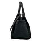 Saint Laurent Paris Handbag Baby Downtown Cabas Black Embossed Leather — view 4