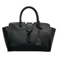 Saint Laurent Paris Handbag Baby Downtown Cabas Black Embossed Leather