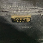 Loewe Shoulder Bag Beige Embossed 2-Way Leather — view 8