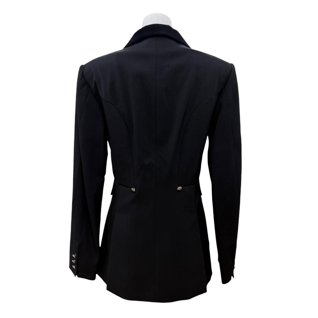 Hermes Wool Series Button Riding Jacket Tailored Black 40 — view 4