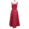 Dior Silk Blend Princess Rajwa Jacquard Belt Dress 38