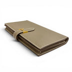 Hermes Bearn Souffle Veau Epsom Etoupe Gold Bifold Wallet — view 5