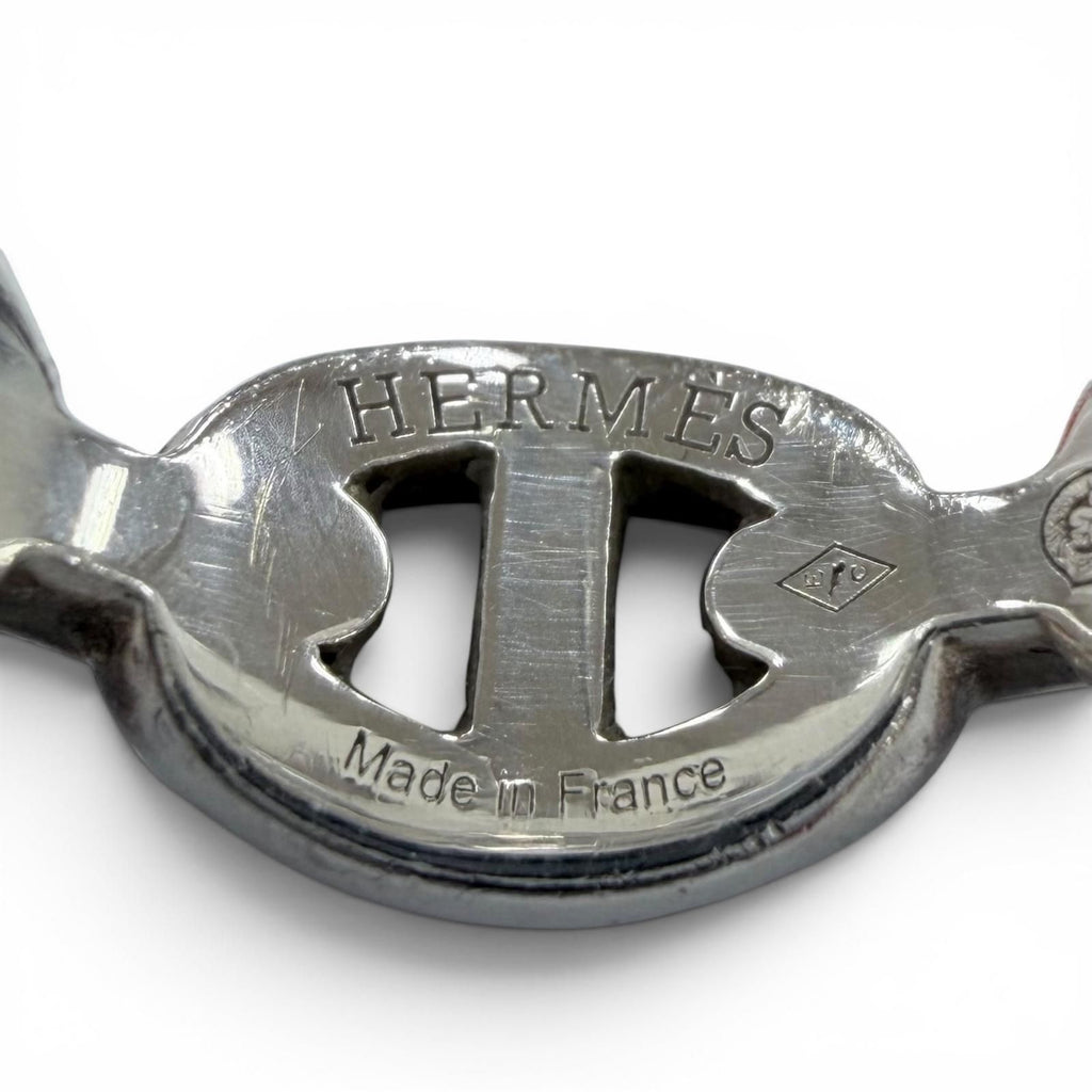 Hermes Enchainee PM Chaine D'ancre Ring Silver — view 6