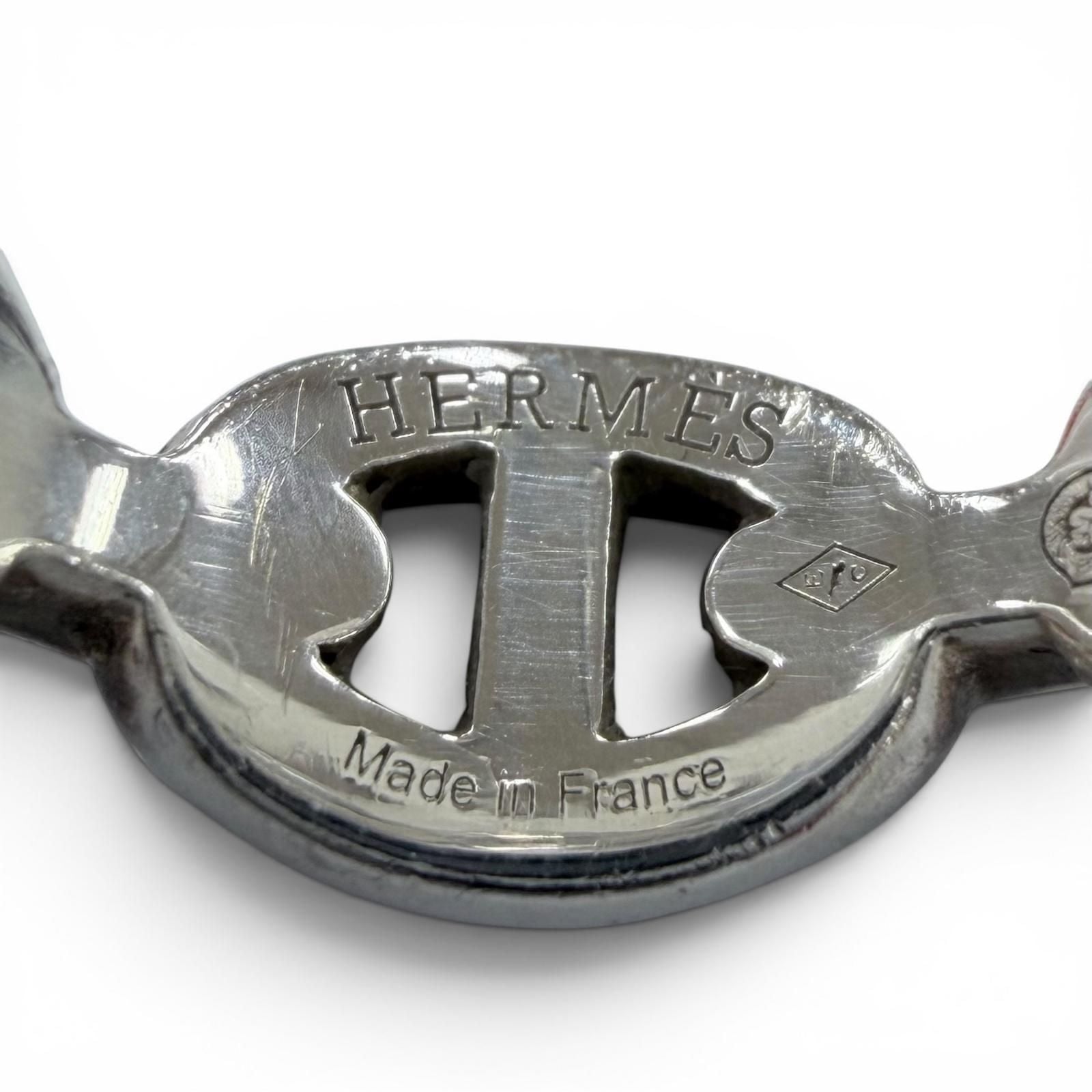 Hermes Enchainee PM Chaine D'ancre Ring Silver — view 6