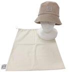 Loewe Corduroy Anagram Patch Bucket Hat Gray Ju 57 — view 2