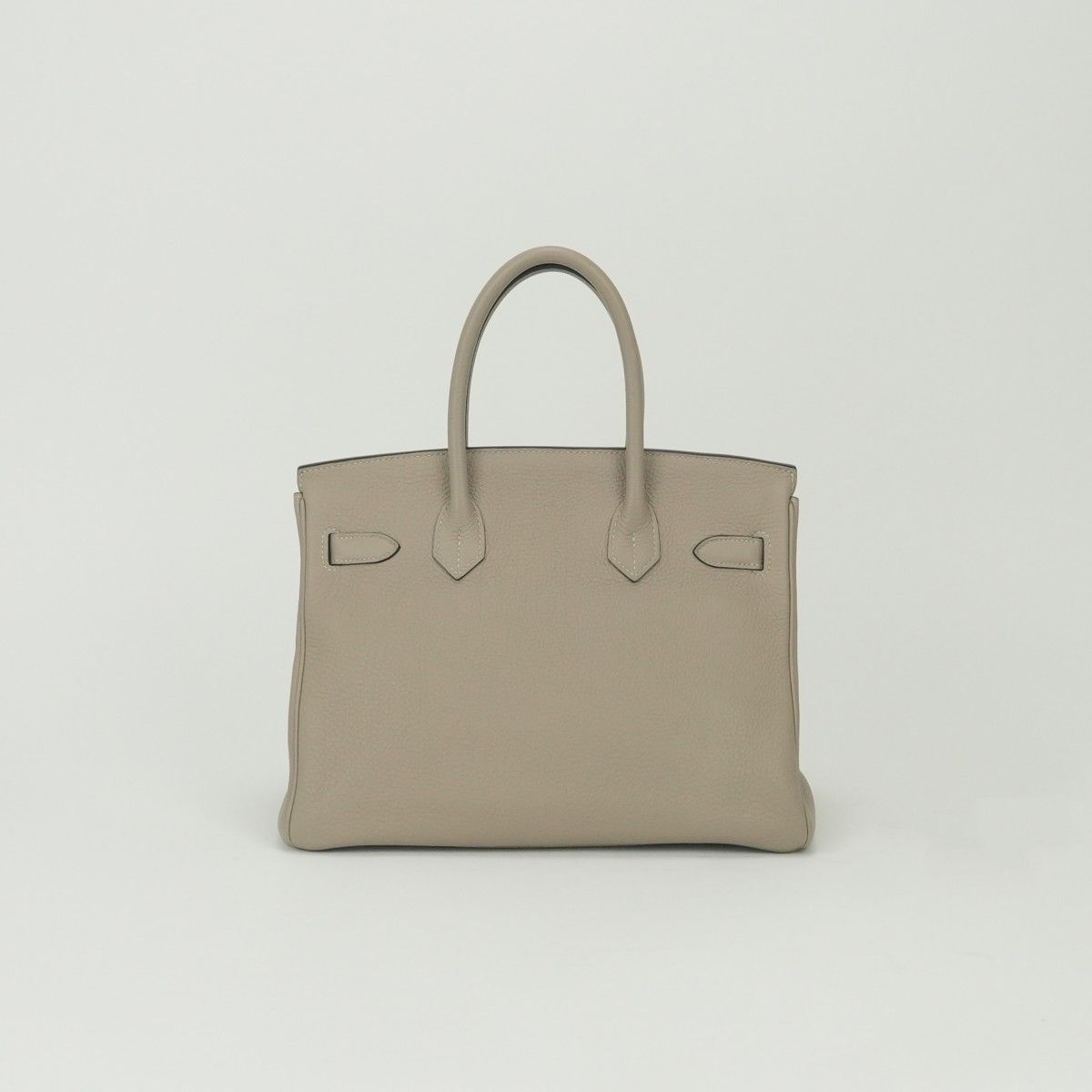 Hermes Birkin 30 Tote Togo Tourtierle Gray Gristourterelle Silver — view 3