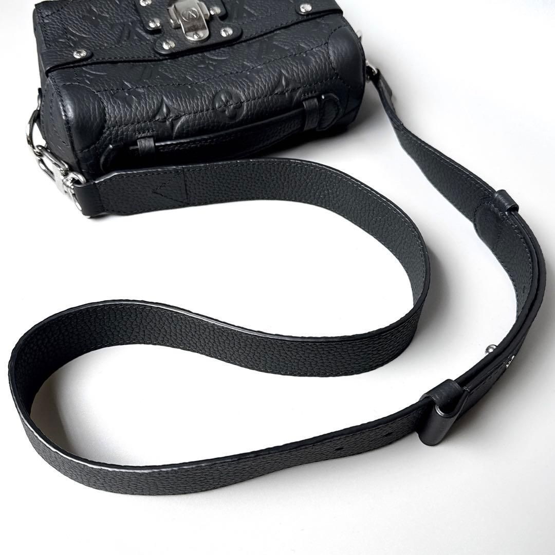Louis Vuitton Monogram Taurillon Soul Trunk Black — view 8