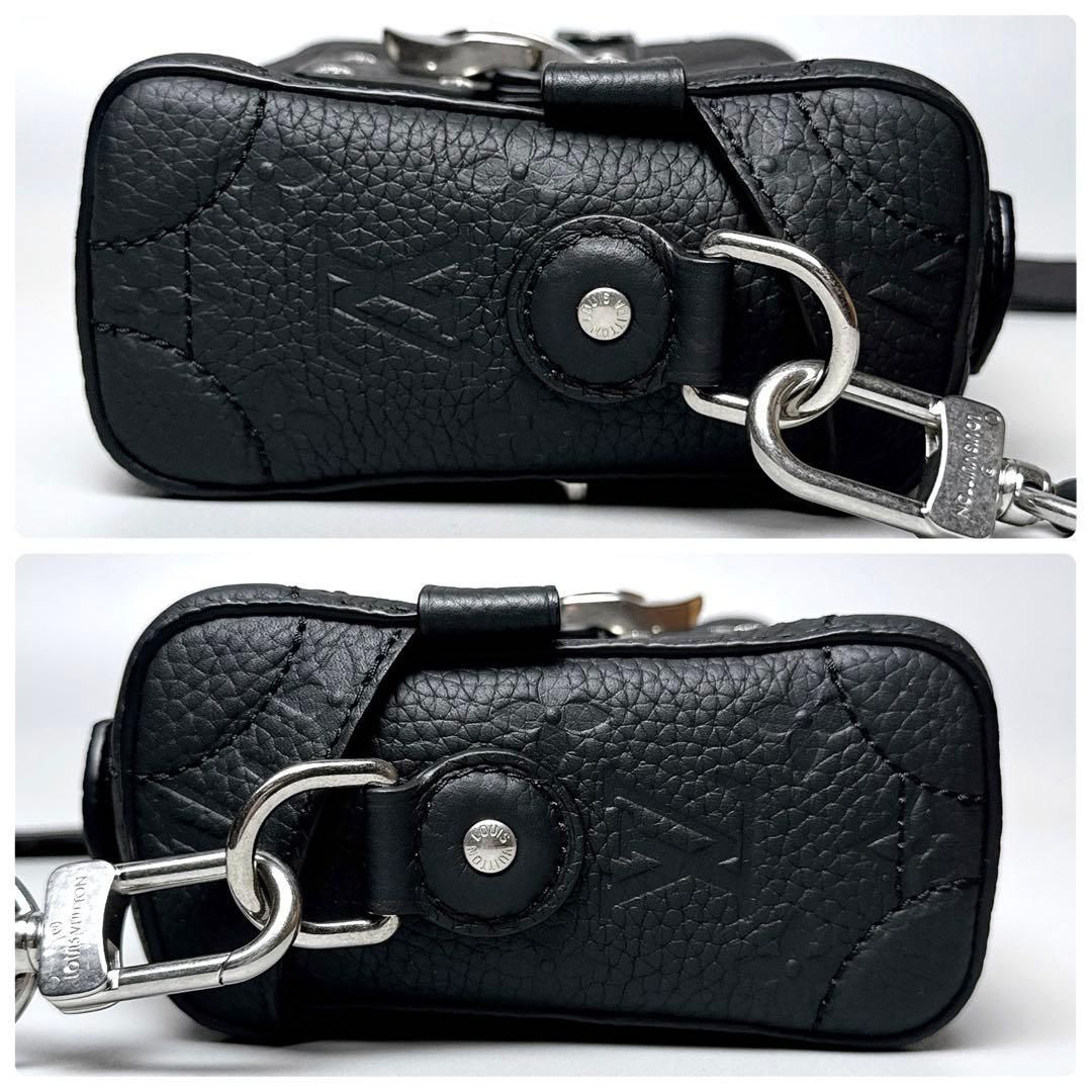 Louis Vuitton Monogram Taurillon Soul Trunk Black — view 5