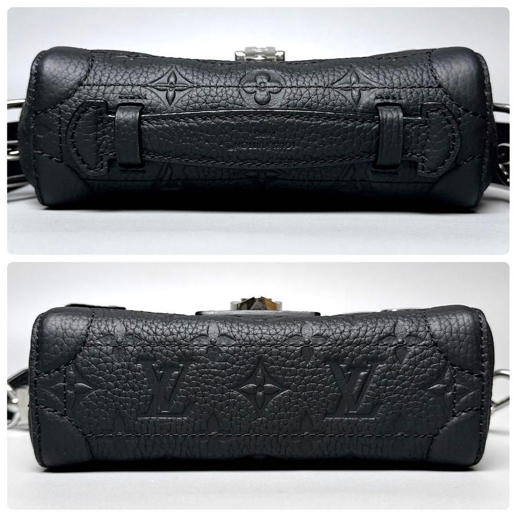 Louis Vuitton Monogram Taurillon Soul Trunk Black — view 6