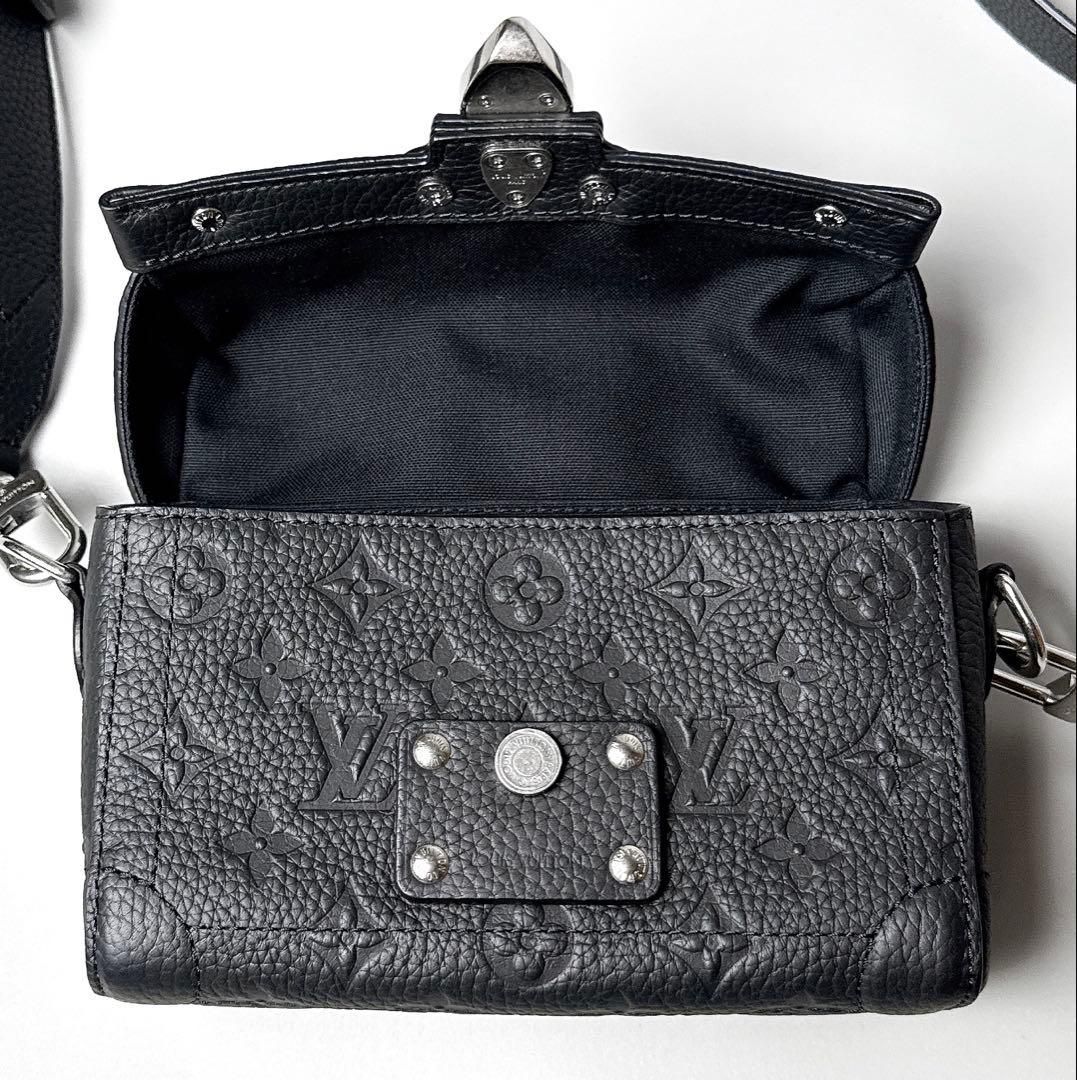 Louis Vuitton Monogram Taurillon Soul Trunk Black — view 3