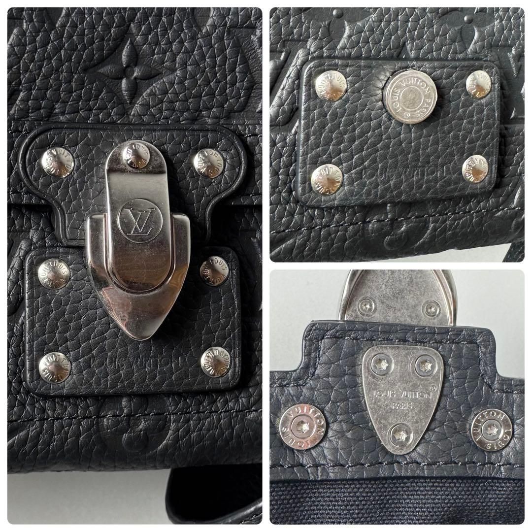 Louis Vuitton Monogram Taurillon Soul Trunk Black — view 9