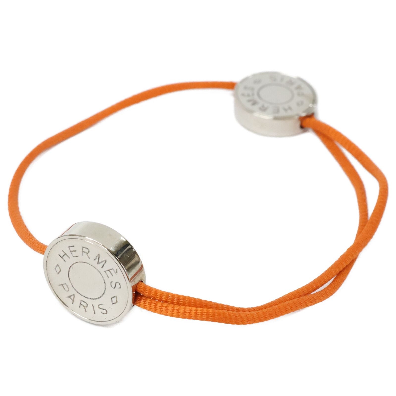 Hermes Series Silver Code Bracelet