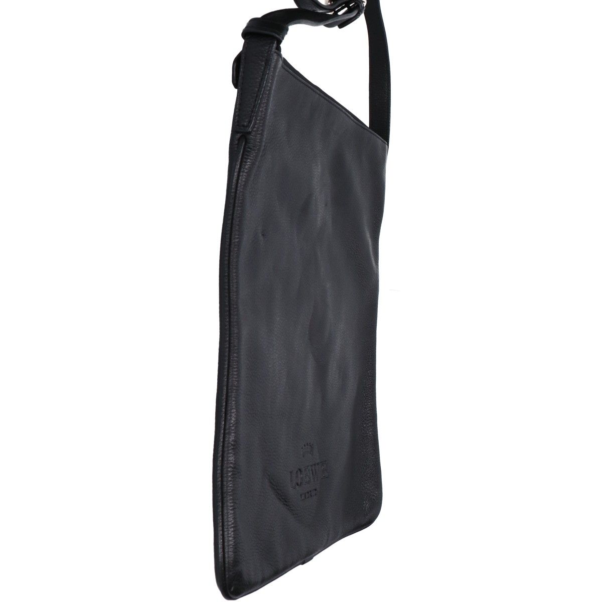 Loewe Leather Logo Messenger — view 2