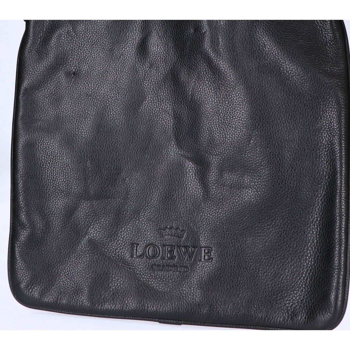 Loewe Leather Logo Messenger — view 8