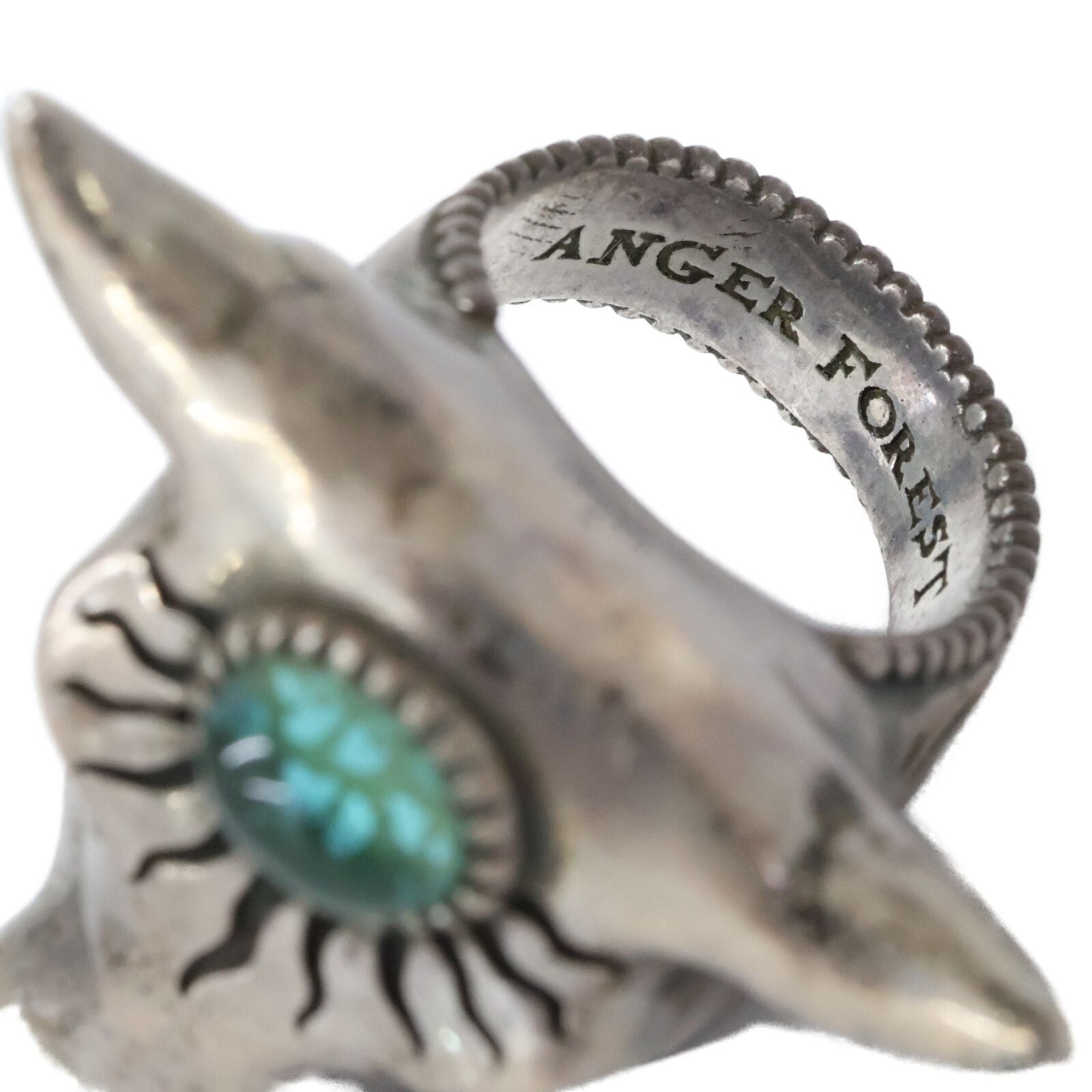 Gucci Anga Forest Bullhead No 13 Ring — view 7